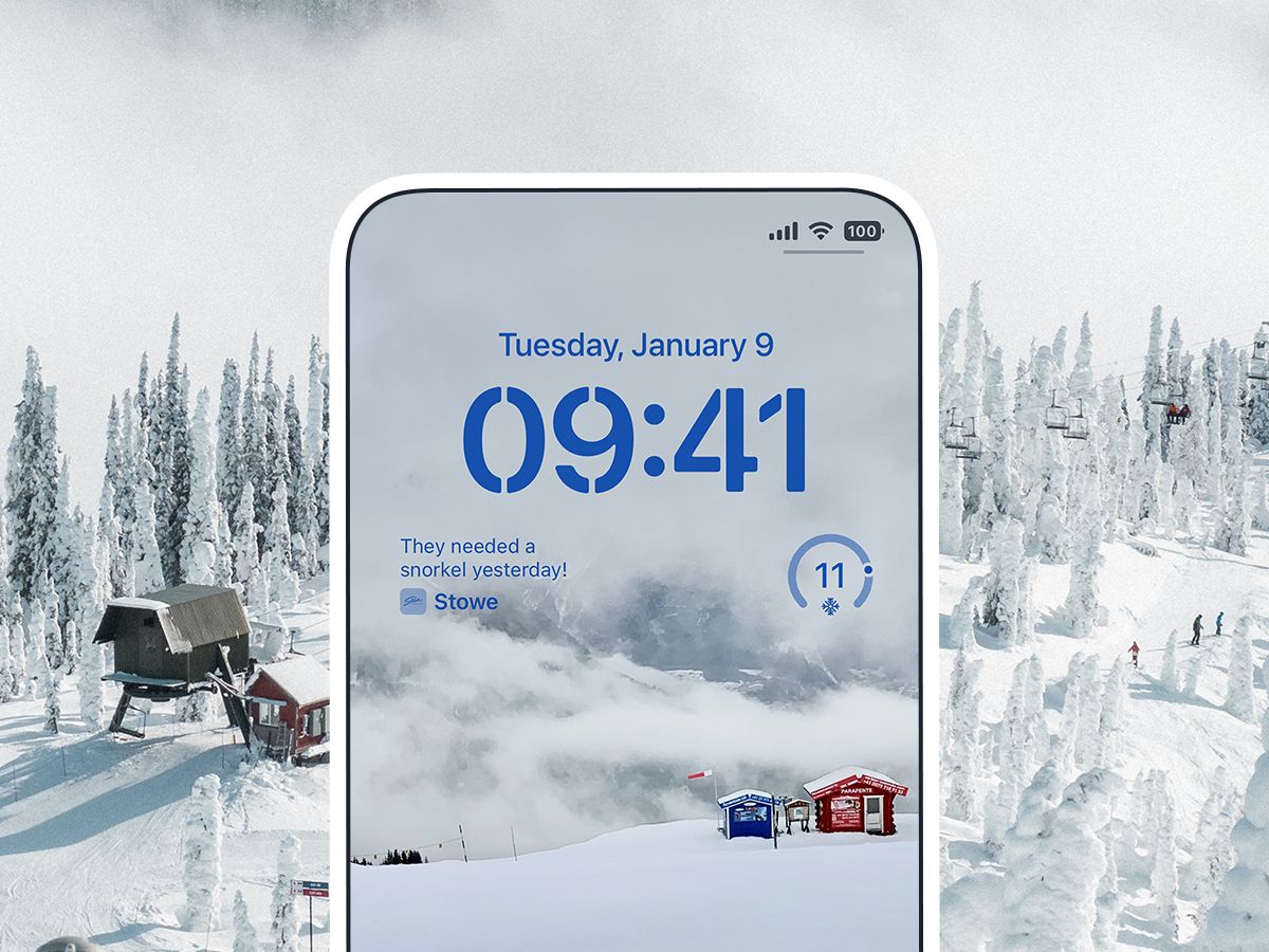 Will it snow? Glance it with the iOS 16 Lock Screen Widgets