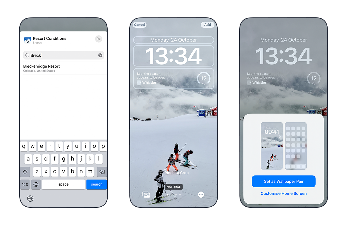 Will it snow? Glance it with the iOS 16 Lock Screen Widgets