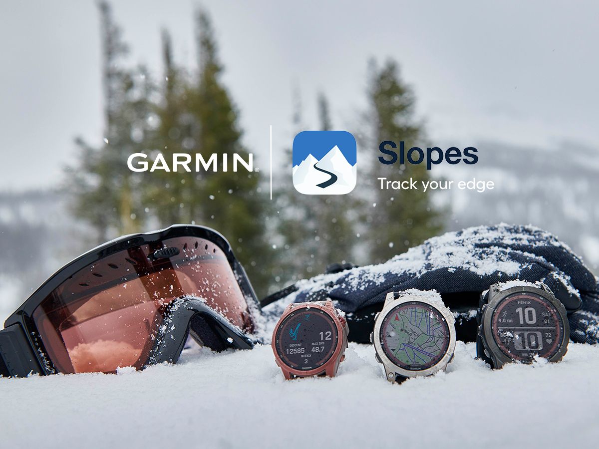 Take Your Snow Days to the Next Level: Slopes Adds Garmin Integration