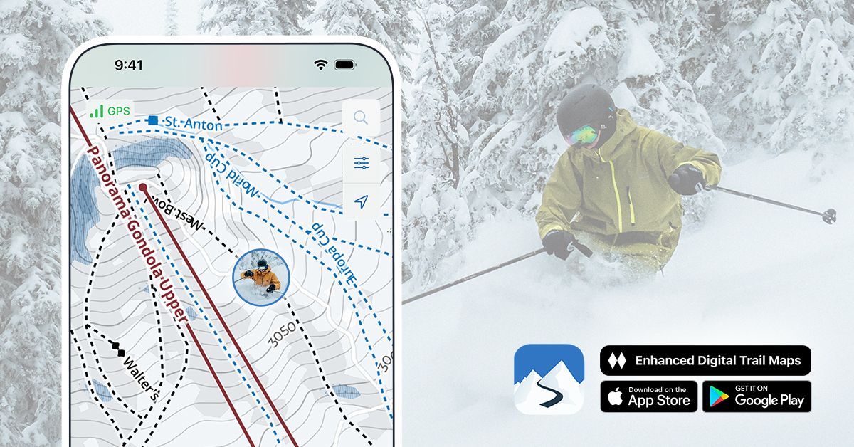 Ride on Interactive Ski Maps at over 400 Resorts Worldwide